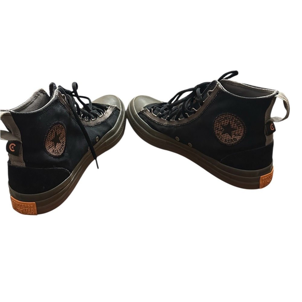Converse Black High Top Athletic Sneakers